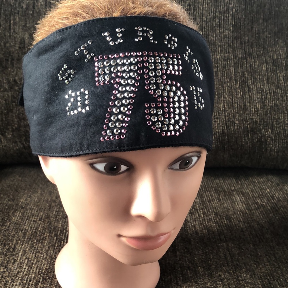 Motorcycle women’s headband Harley Davidson Sturgis Falls 2015 anniversary